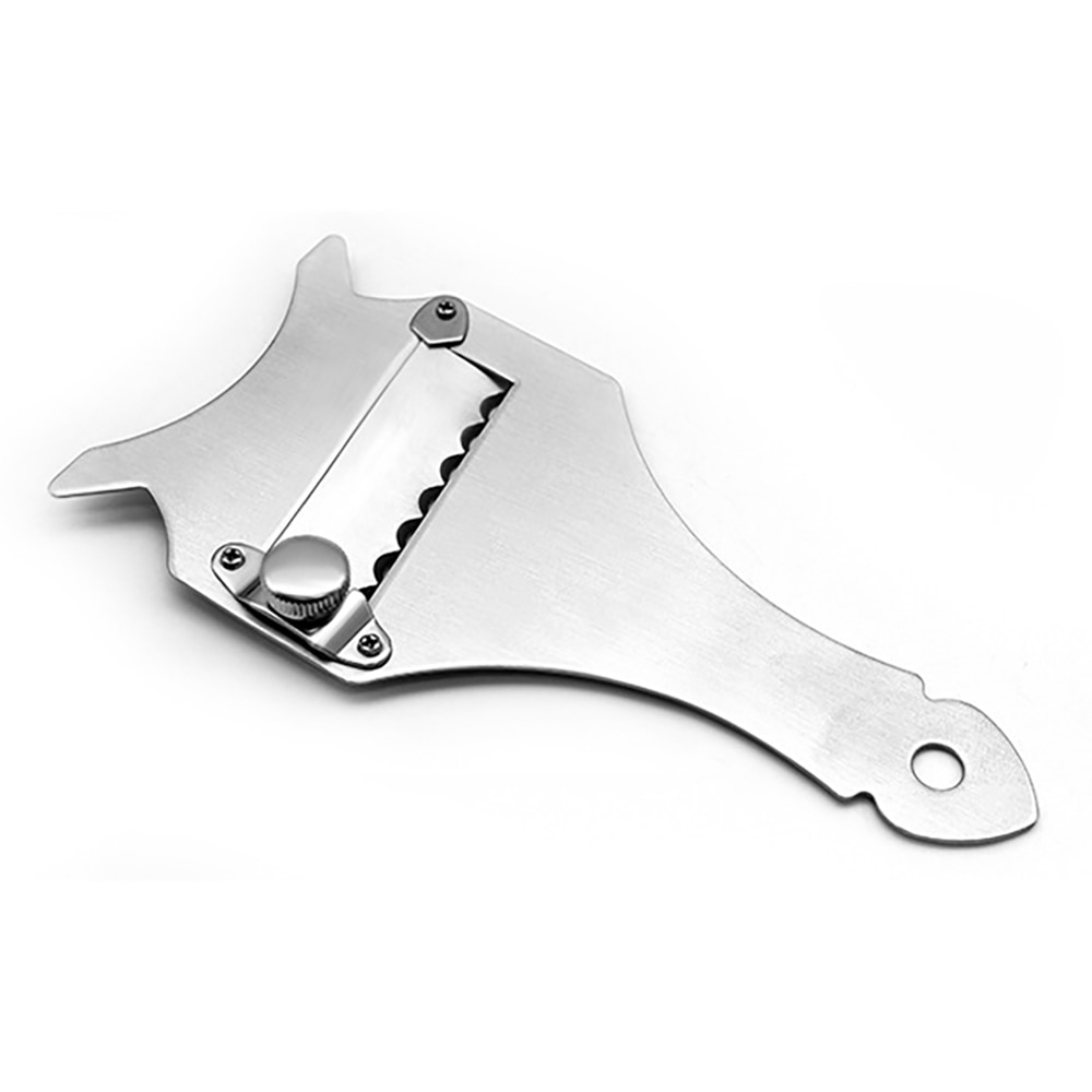 Rustfrit stål trøffel osteskærer justerbar klinge chokolade barbermaskine til hjemmekøkkenværktøj holdbart barberblad dessertværktøj