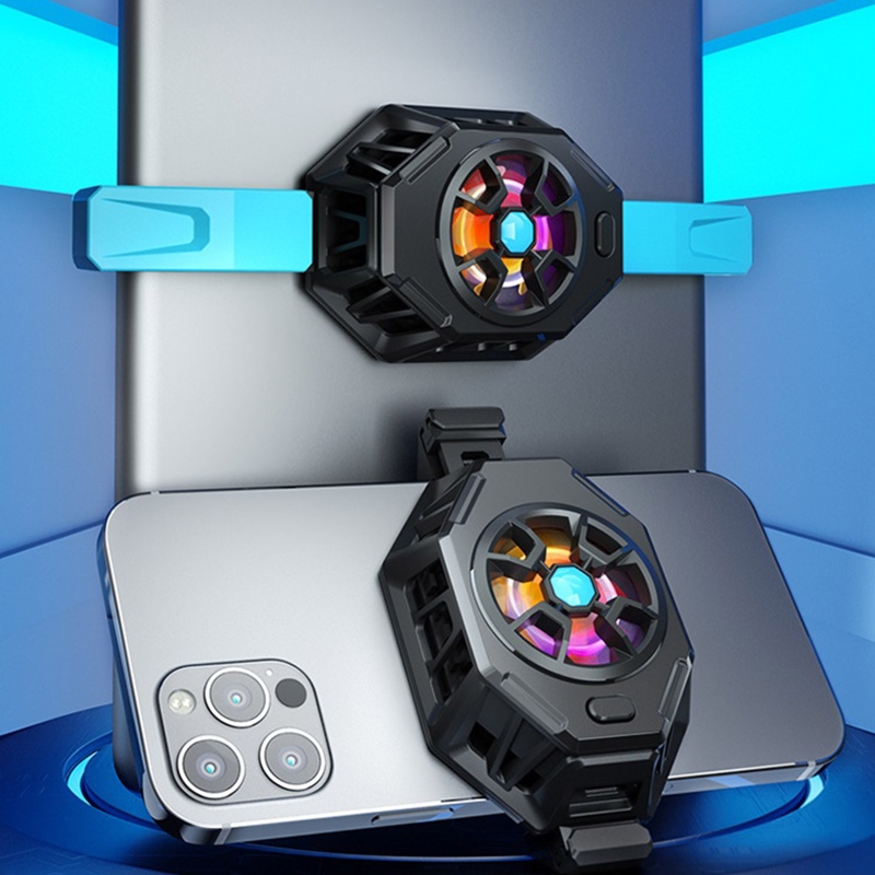 Halfgeleider Bevroren Radiator Voor Tablet Mobiele Telefoon Pad Mini High Tech Turbo Fan Snelle Cooling Grote Wind Dubbele Koeling