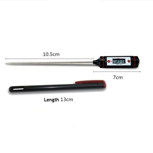 Cooking Meat Candy Jam Sugar Cooking Digital Thermometer Probe Food Kitchen BBQ