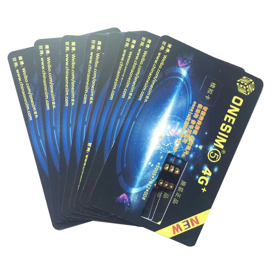 Supporto IOS13 Una SIM 5 per iphone 5/5c/5/5s/6/6p/6s/7/7p/8/8p/x/xs /XS max/11/11 pro onesim 5G LTE Sim carta Adapte