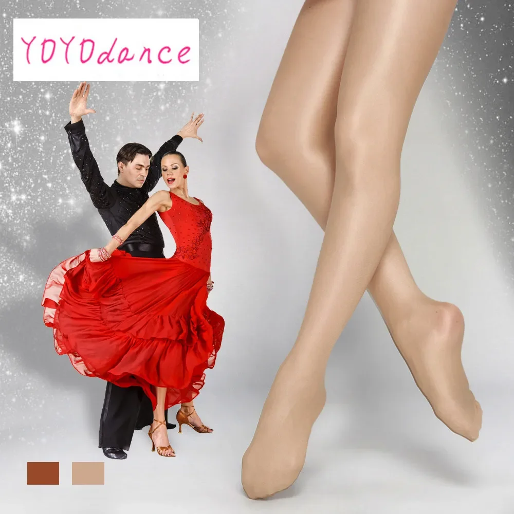 Collant brillant transparent à la taille, robe de danse latine, robe de Salsa pour femmes, collant scintillant