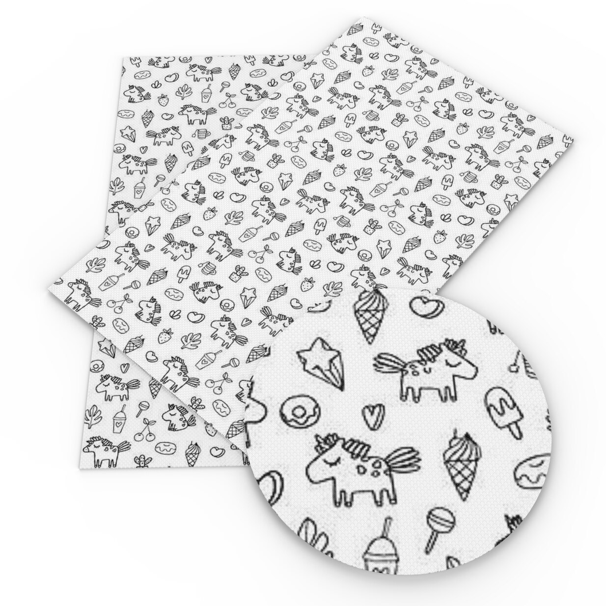 Tela de algodón y poliéster con dibujo de rayas, 50x145cm, retales para tela de marionetas, ropa, tejido acolchado, Material para muñeca, 1Yc11415: 1089007001