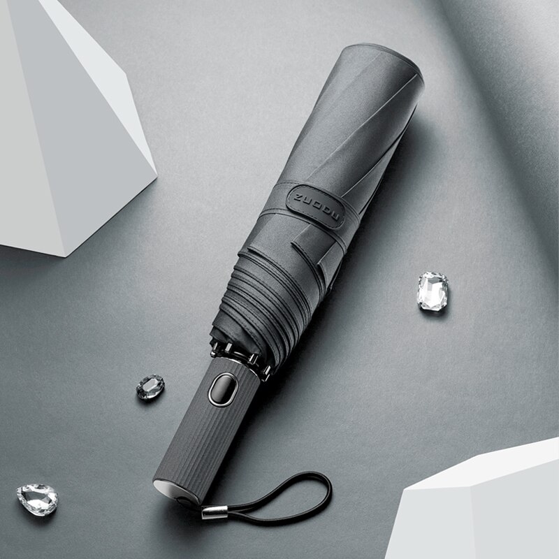 Folding Full Automatic Umbrella Parasol Umbrellas Windproof Big Umbrella Rain Women Men Guarda Chuva Men Business B65