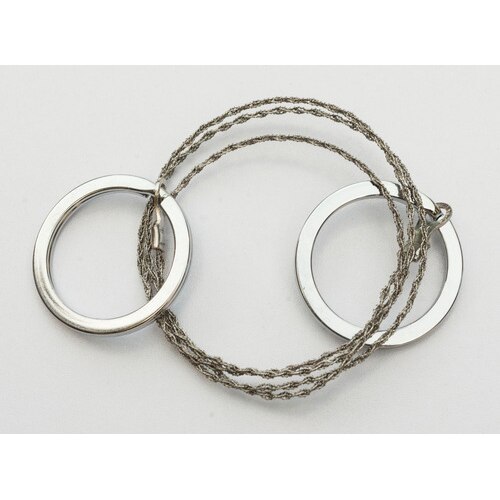 Lhll! 600Mm Fil Een Scier En Acier Giet Randonnee Sport Survie