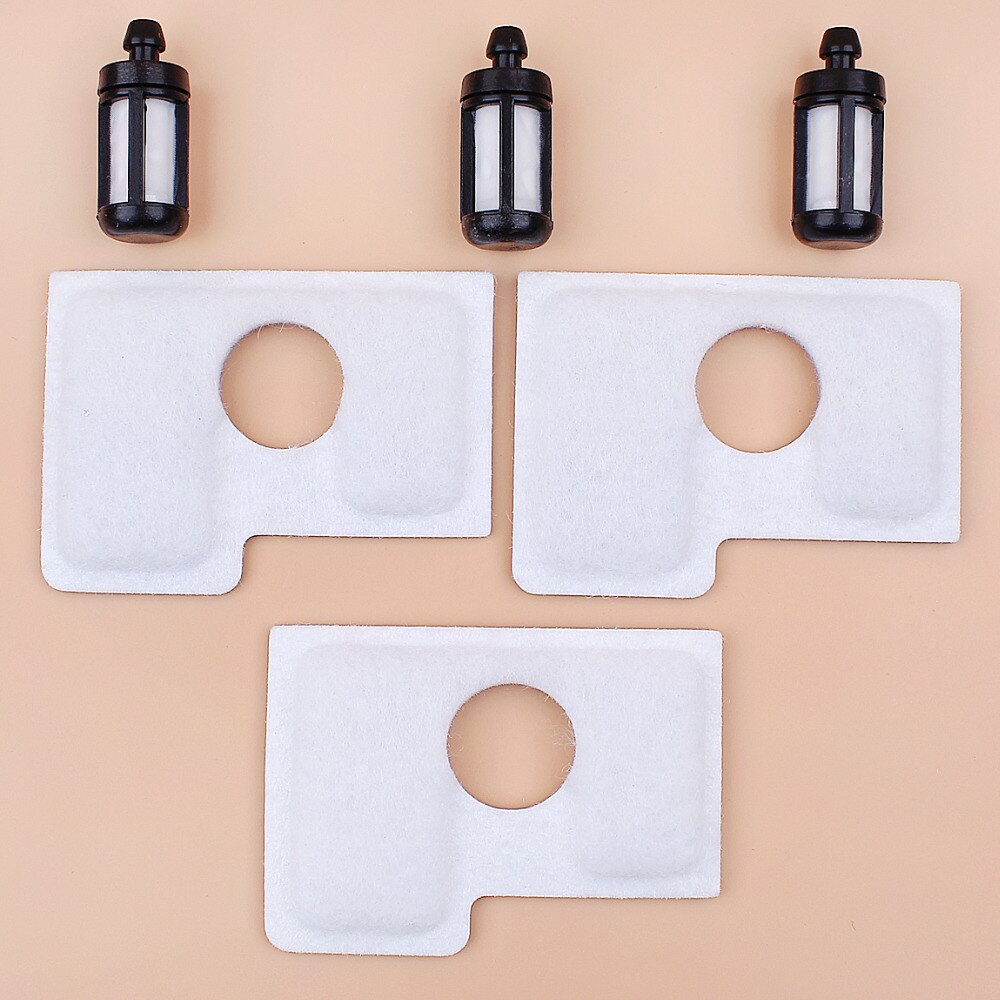 Kit de reparación de filtro de aire de doble capa para Stihl MS180 MS 180 C MS170 018 017 motosierras de Gas piezas de repuesto 11301240800