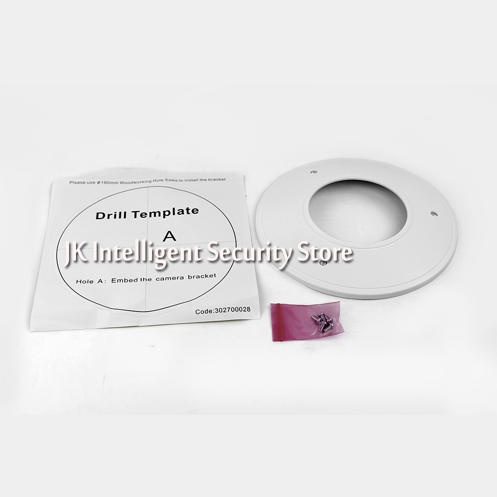 Hikvision CCTV Bracket DS-1227ZJ In-ceiling Mount Bracket for Dome Camera DS-2CD2732F-IS DS-2CD2712F-IS