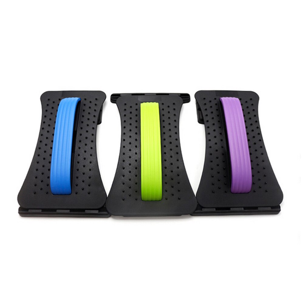 Terug Lumbale Brancard Ondersteuning Massager Fitness Houding Corrector Wervelkolom Richter Fitness Apparatuur Accessoires