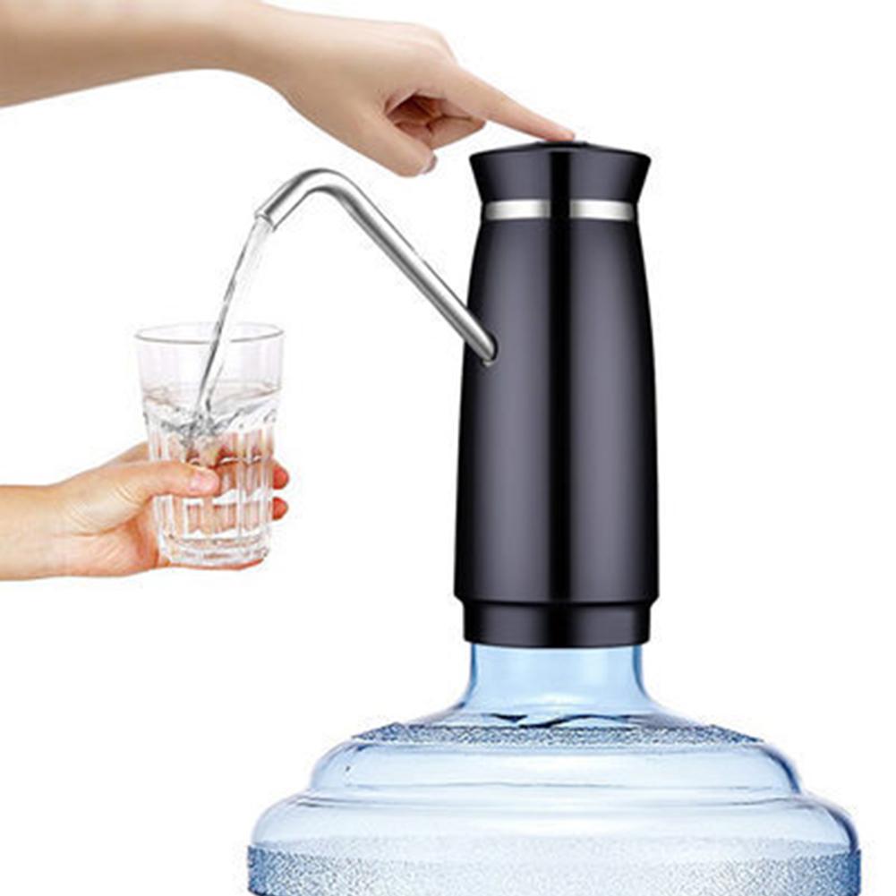 Handpress hem tur bärbar strömbrytare vattenpump automatisk elektrisk usb-laddning fat gallon dricksvattenflaska dispenser