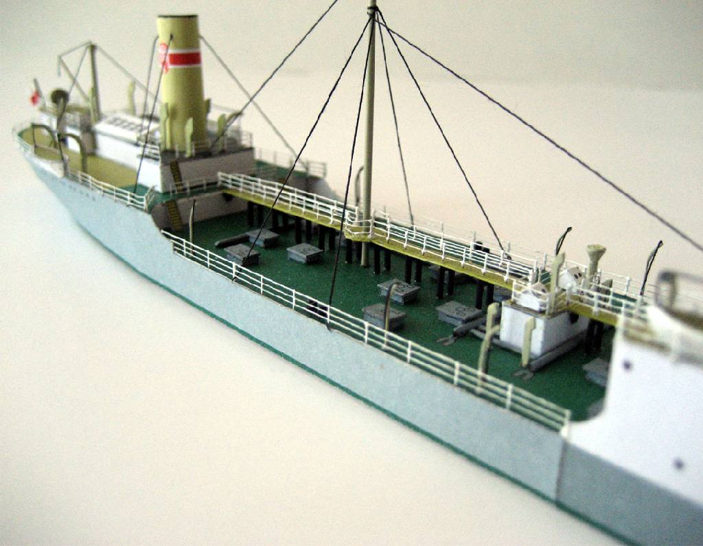 1:400 Scale Poland Tanker Karpaty Ship DIY Handcraft Paper Model Kit Handmade Toy Puzzles