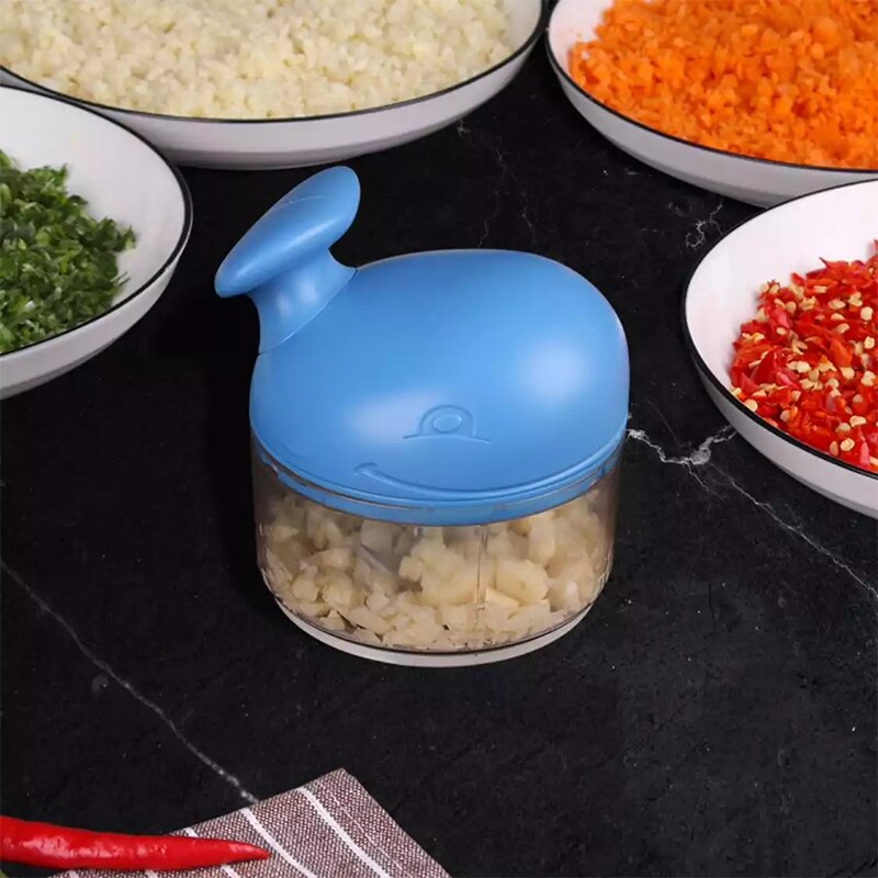 Mini manual Food processor Garlic Vegetable Shredder Chili onion Multi-functional manual food processor