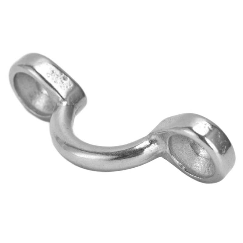 Pad Eye Tie Down Marine Stainless Steel 316 Deck Loop Small for Boat for 1/16in‑1/2in Wire Rope for Kayak