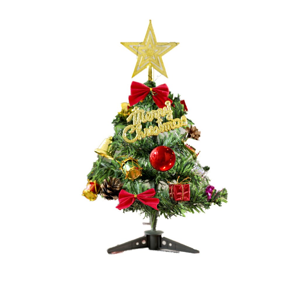 30Cm Mini Kerstboom Ornament Tafel Kerstboom Decoratie Kerst Decoraties Voor Thuis Bureau Jaar: A type