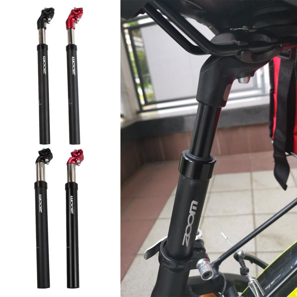 Tija de sillín para bicicleta de montaña, suspensión 350x27,2/31,6, poste de asiento de aleación de aluminio, material de aviación de alta resistencia