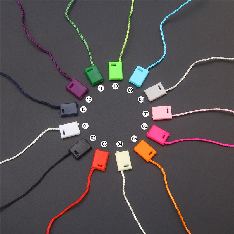 1000 Stuks Hang Tag Koord 7 Inches Hang Tag String Koord Voor Kledingstuk Prijskaartje Seal Tag