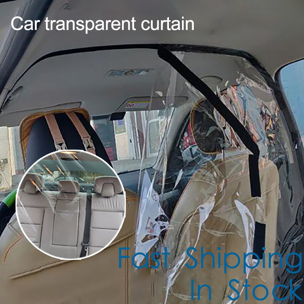 Car Taxi Isolation Film Plastic Anti-fog Full Surround Protective Cover Net Cab Front And Rear Row Pvc Film For Car Cockpit