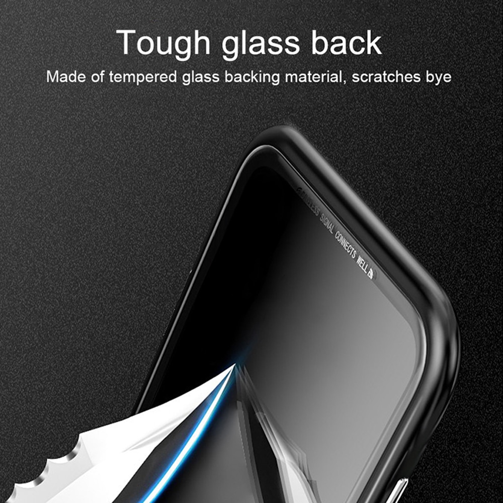 Magnetic Adsorption Case for MOTOROLA MOTO E6 G6 G7 G8 Play Plus G7 Plower E5 One macro Tempered Glass Magnet Case