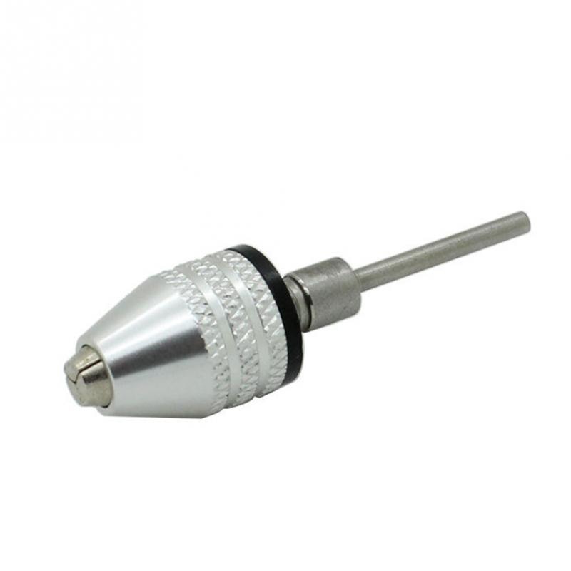 Portabrocas para MANGO giratorio, tiradores redondos eléctricos, aleación de aluminio transformable Manual sin llave para amoladora eléctrica, máquina de clavos