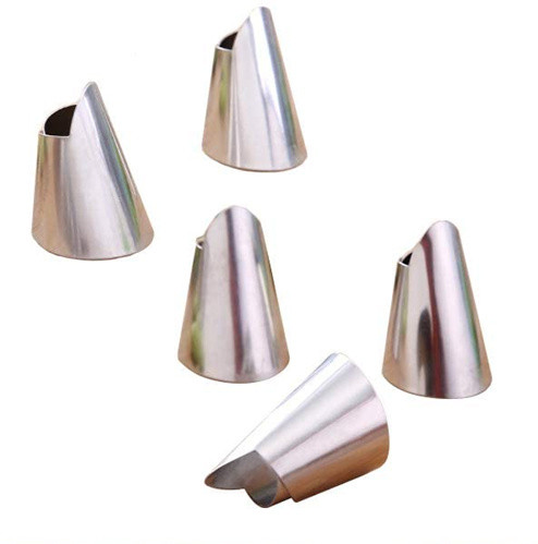 Finger Guard For Cutting Kitchen Tool Stainless Steel Finger Protector Adjustable Safe Slice Tool Cooking Gadgets: 5 pcs Nail Cover