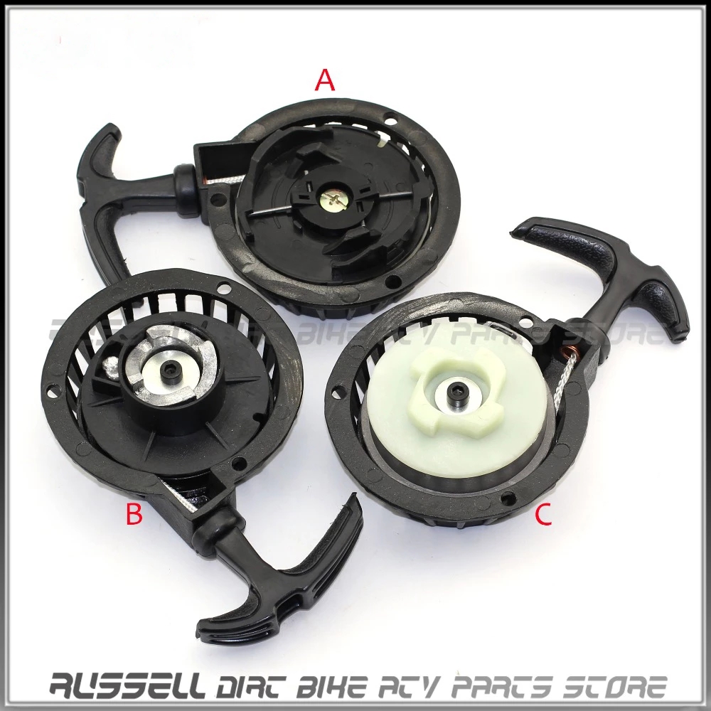 Pull Start Start switch Mini Pocket Bike ATV Quad Scooter 47cc 49cc 50CC Dirt Bike estrattore di avviamento a strappo
