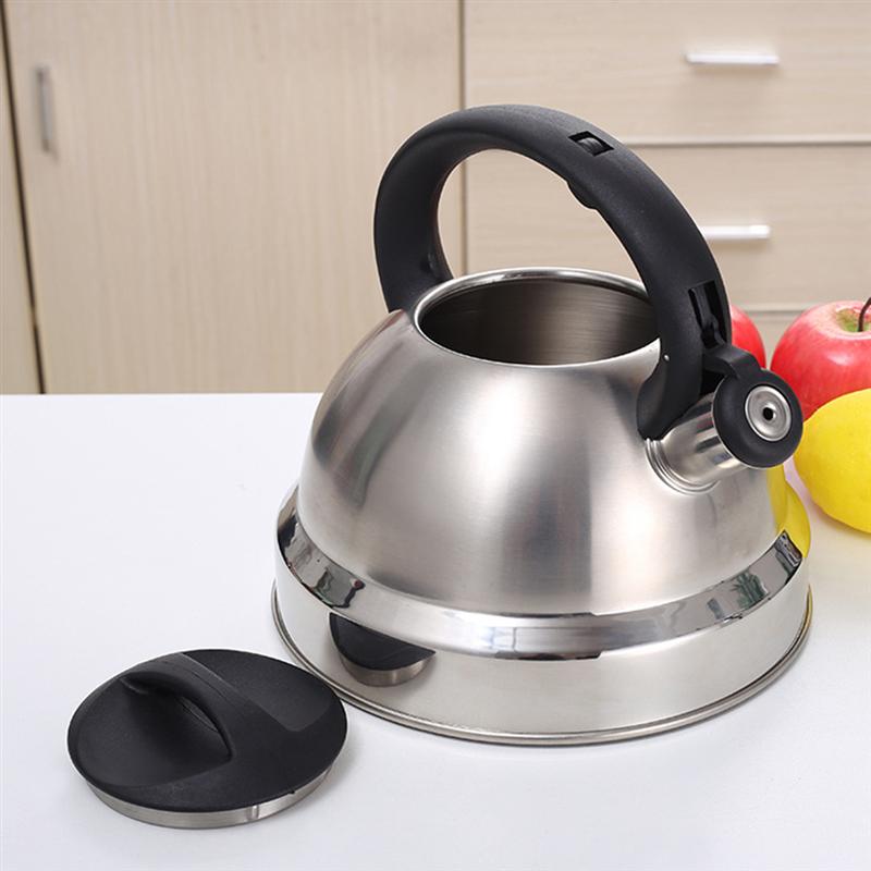 3L Stainless Steel Water Kettle Boiling Kettle Thickened Bottom Whistling Kettle