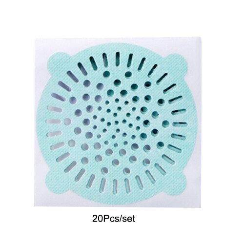20 Pcs Haar Catchers Badkamer Zeef Haar Douche Drain Filter Aanrecht Plug Wastafel Reinigen Mesh Badkamer Producten Item: Default Title