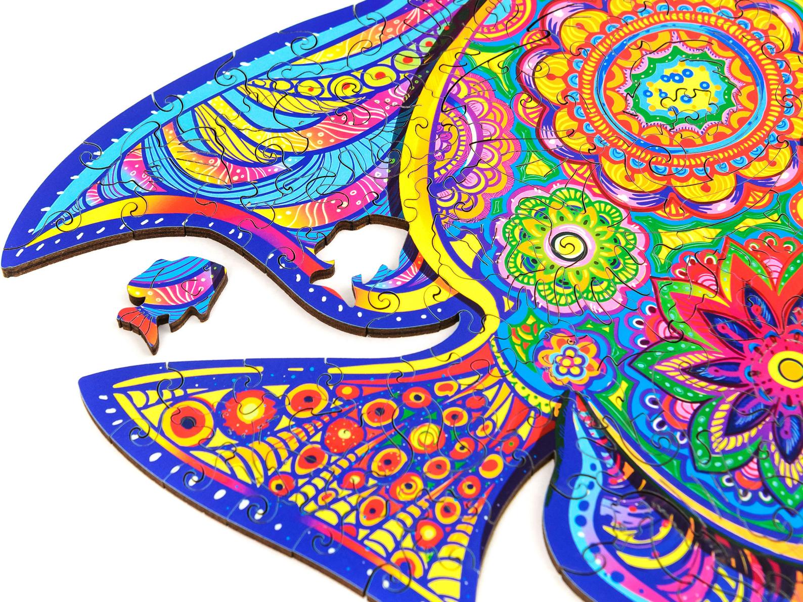 Verleidelijke Vos Houten Puzzel Voor Kinderen, Peuters En Volwassenen, Dier Houten Puzzel Challenger Moeilijkheid