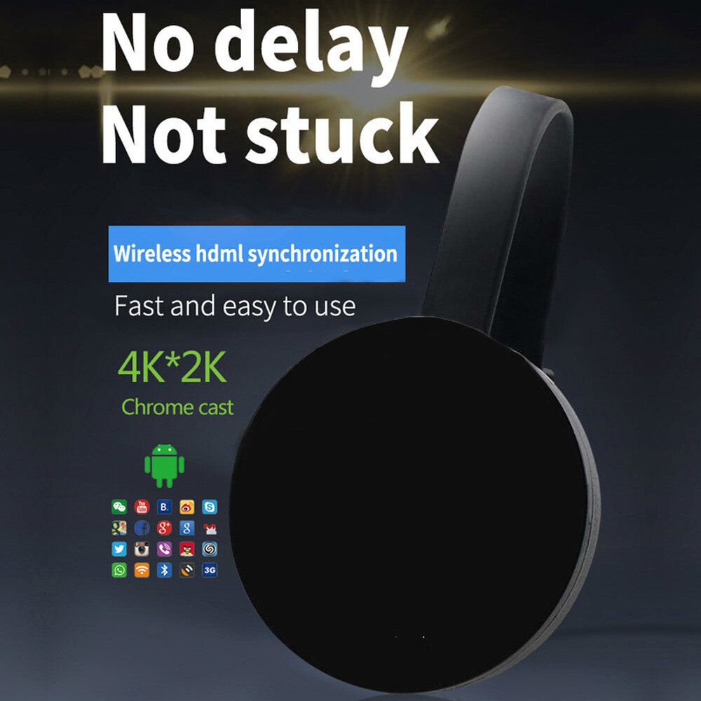 4K Digital Media HD HDR Video Streamer Player HDTV WiFi HDMI-compatible For Cast Ultra