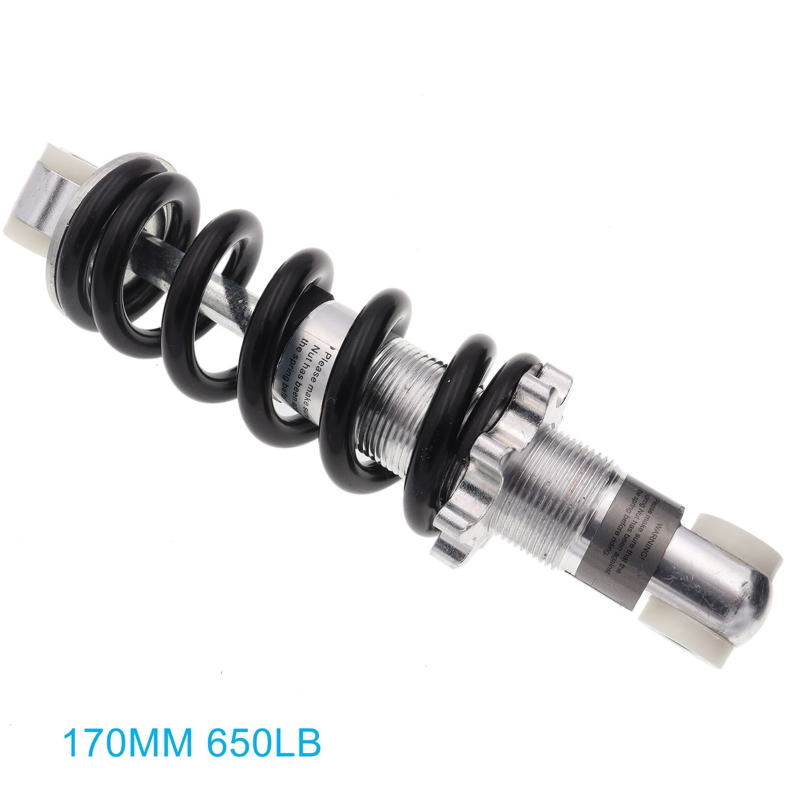 100mm/125mm/150mm/160mm/170mm/180mm/190mm/200mm Hinten Suspension Stoßdämpfer für 47cc 49CC Mini Elektrische Rolle Tasche Fahrrad: 170MM 650LB