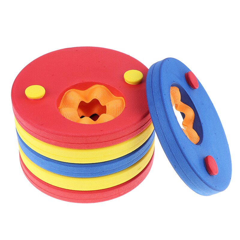 6 Stks/pak Eva Schuim Zwemmen Discs Arm Bands Drijvende Mouwen Opblaasbaar Zwembad Float Board Baby Zwemmen Oefeningen Cirkels Ringen