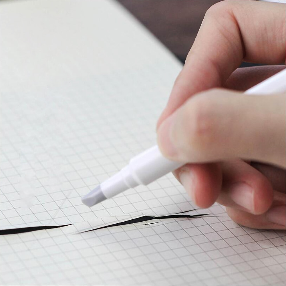 Stylo coupe-papier avec lame en céramique, accessoire en forme de crayon portable, pour peinture parfaite, protection pour les mains, sécurité, point de croix, DIY, 5D