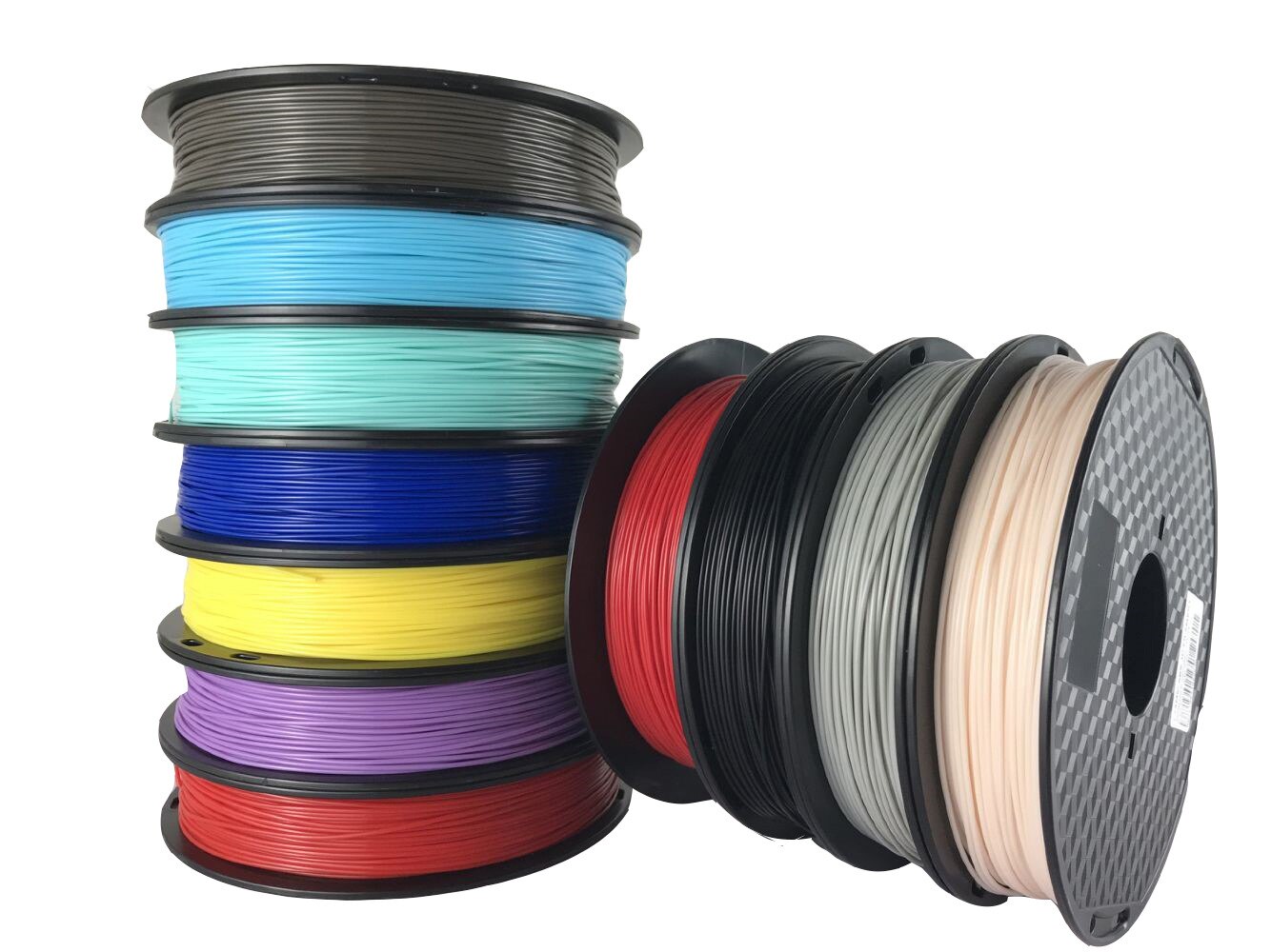 3D Printer Filament PLA 1.75mm 200g/Roll Plastic Consumables Material 3D Filament PLA for DIY Artwork Printing for FDM Printer