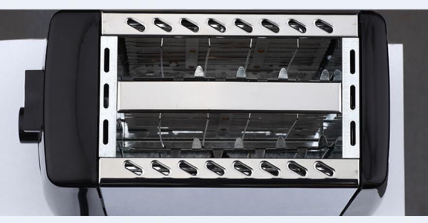 750W 220V 2 Slices Electric Toaster Bread Machine for Breakfast Household Bread Baking