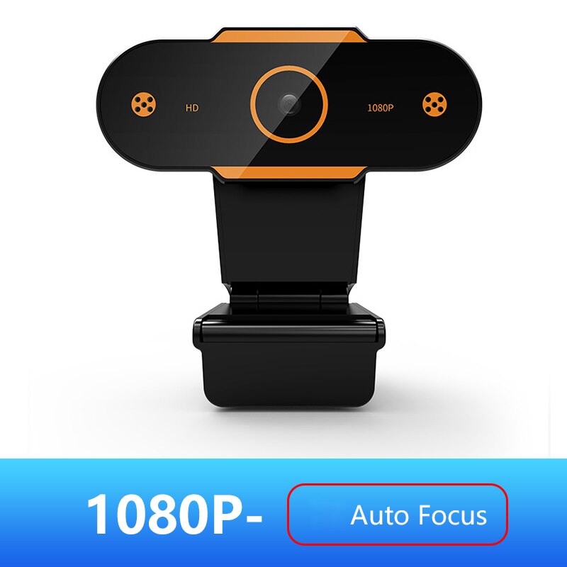 2K / 1080P / 720P / 480P Autofocus Hd Webcam Webcam Met Microfoon Voor Live Video call Home Meeting Werk Hd Sync: 3 1080P Built-in