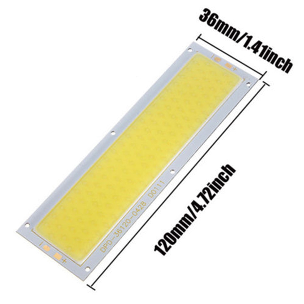 91lm 20w cob led nauha valo teholamppu helmi siru valkoinen 12v-24v