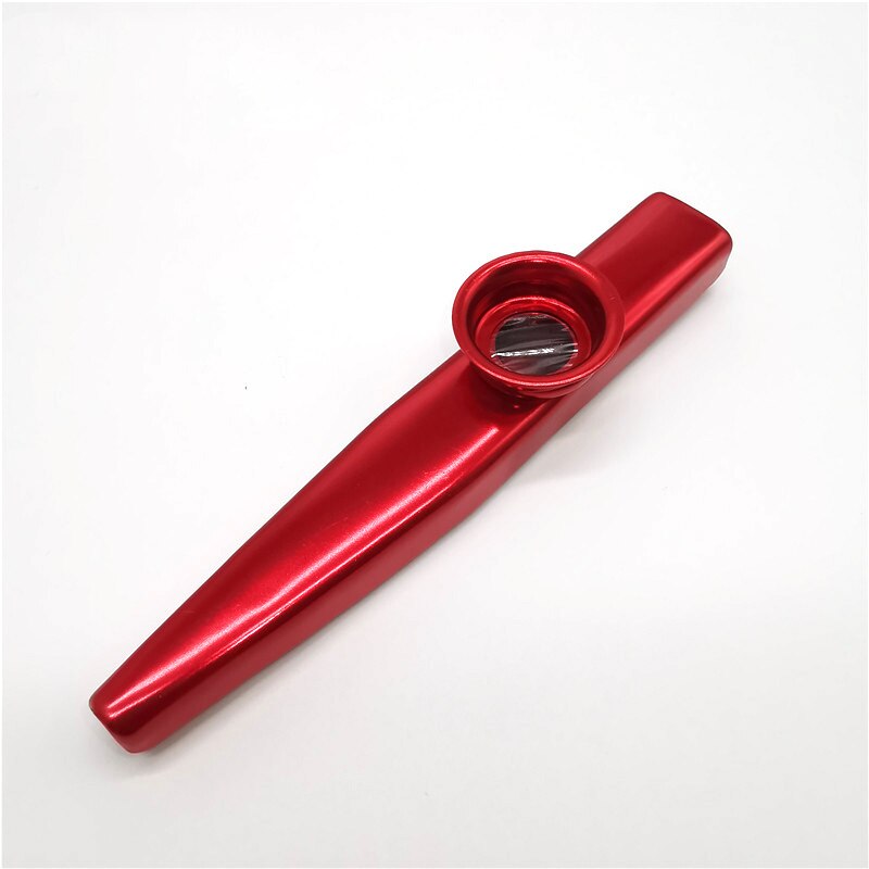 1pc Metal Kazu Flute Flute Harmonica Beginners Children Adult Party Musical Instrument Children Toy Kazoo: 06