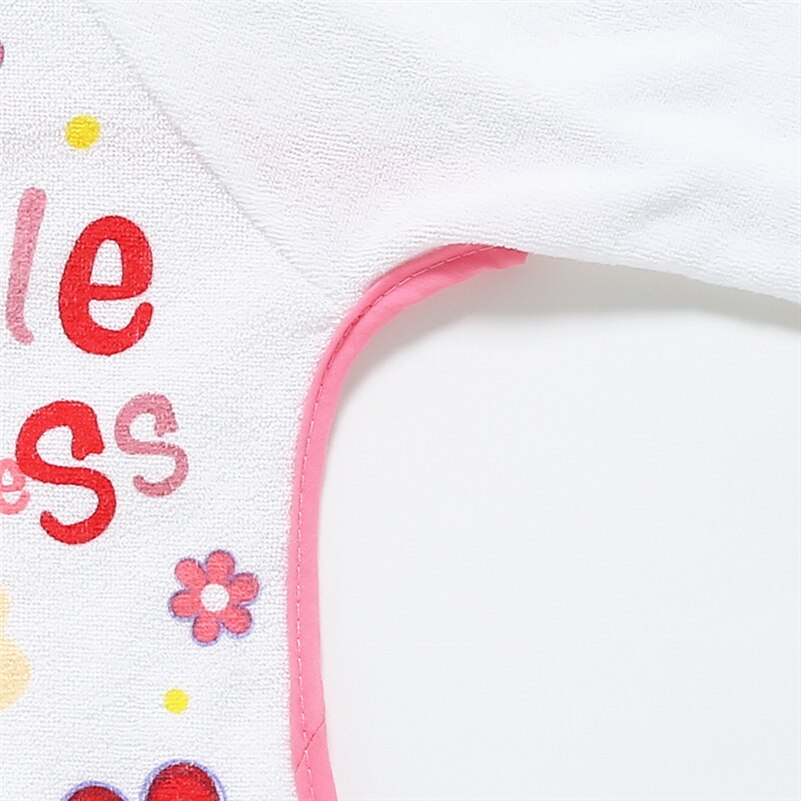Apron baby bibs for babies Cotton waterproof Long Sleeve Smock Saliva Burp Cloth infant 6-24 Month kid baby feeding Accessories