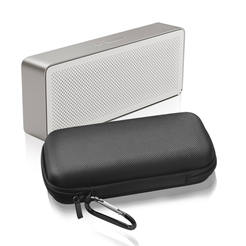 Draagtas stofdicht met riem schokbestendig opberghoes bluetooth speaker eva harde schaal ritssluiting draagbaar voor xiaomi mi