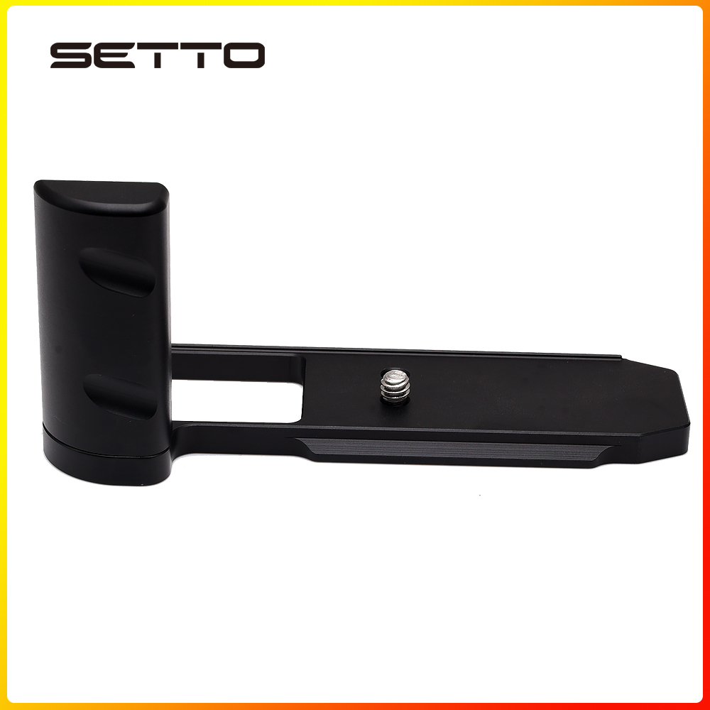 Empuñadura de Metal para cámara Nikon Zfc, placa de liberación rápida, Compatible con Arca/RRS