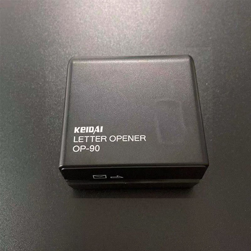 Tagliacarte elettrico Apriscatole tascabile Tagliacarte da ufficio Tagliacarte Tagliacarte Tagliacarte portatile Strumento per aprire buste: BIANCO