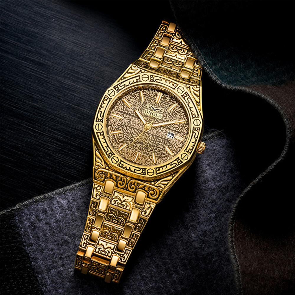 Se herre se berømte luksusure herre klassiske bånd guldure til mænd reloj hombre montre homme