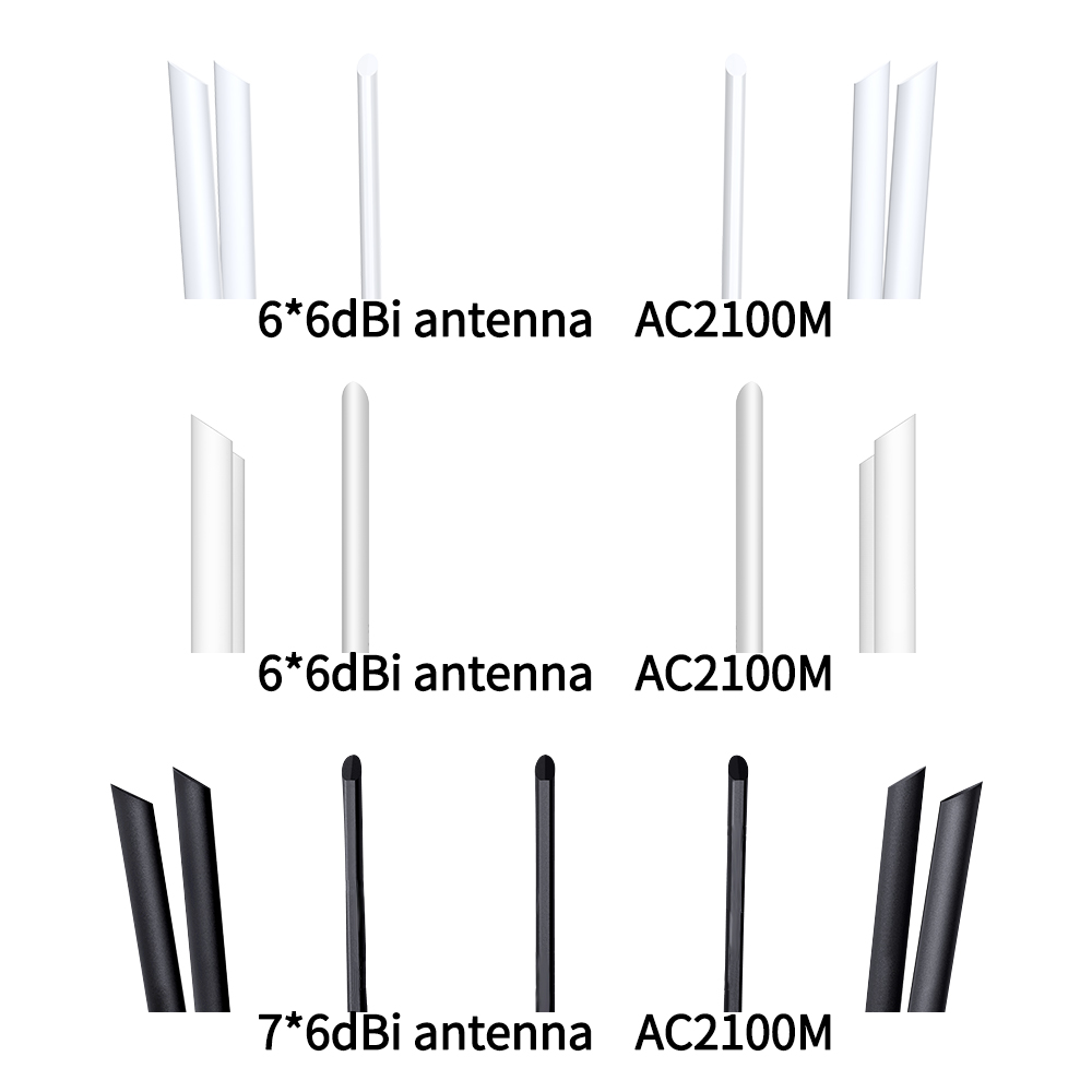 AC23 AC2100 Draadloze Router Gigabit 10/100/1000M Router Wifi Meertalige Taal