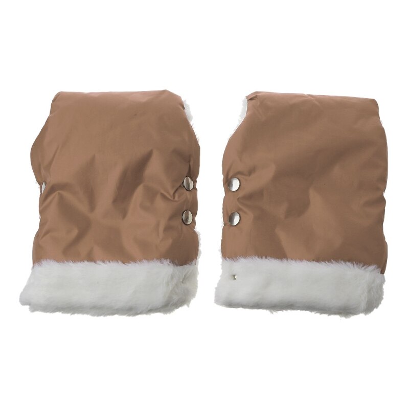 2 pièces hiver bébé poussette gants imperméable gants landau accessoire poussette mitaine landau main Muff: as shown