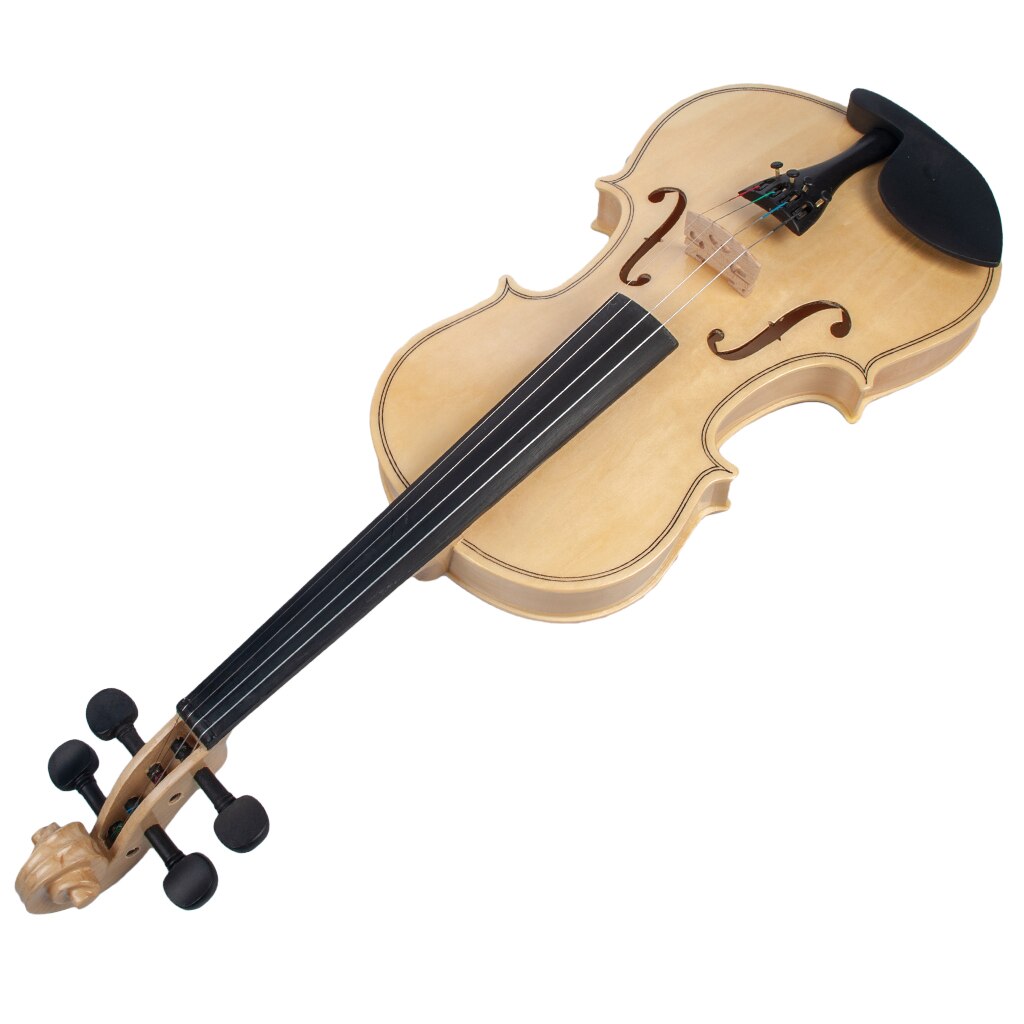 Violino acustico 4/4 Set di violino in legno massello Full Size, incluso. Arco, astuccio e colofonia