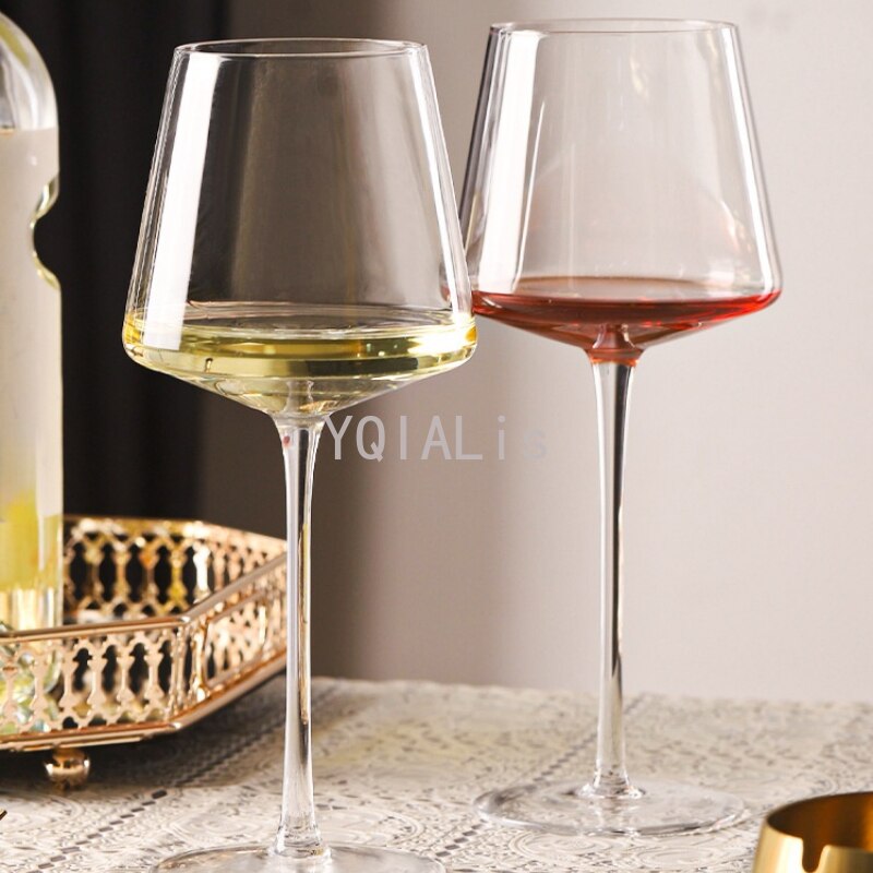 Verre à vin rouge de , 400-500ml, carré, rond, Bar, cave à vin, mariage, , service à boissons scintillantes