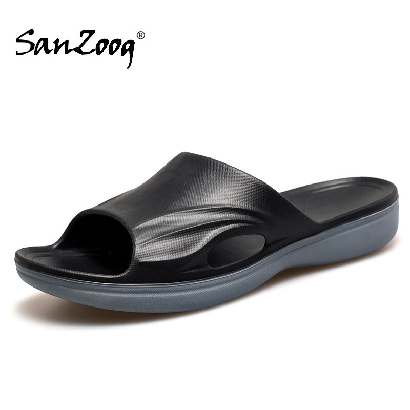 Pantofole di gomma da uomo estive scarpe da spiaggia scivoli Slates Palm Clap Casual Outdoor Indoor Home House morbido confortevole Big Size 49 50