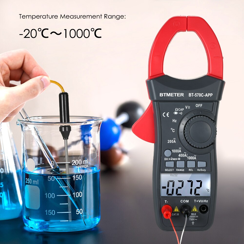 BTMETER BT-770K Automatisches Kfz-Multimeter für Schließwinkel