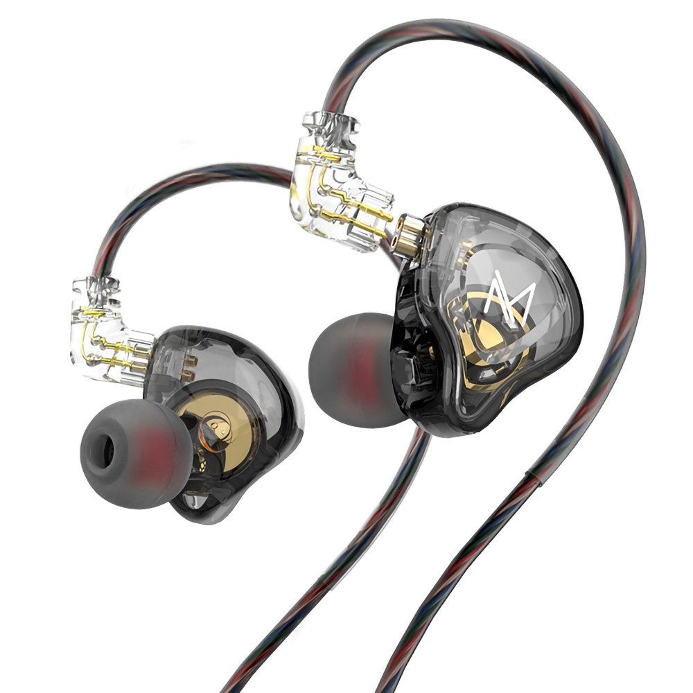 Najnowsze słuchawki douszne TRN MT1 Dynamiczny monitor DJ IEM Słuchawki douszne HIFI Sportowe słuchawki z redukcją szumów TRN M10 TA1 ST1 V90s T300 X7: Czerwony