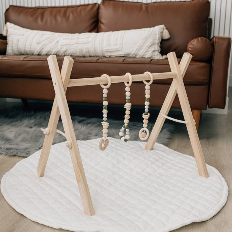 Alfombra nórdica para jugar a bebés recién nacidos, alfombrilla suave para gatear, alfombras de juegos para niños y niñas, alfombra redonda para el suelo, decoración Interior de la habitación de los niños