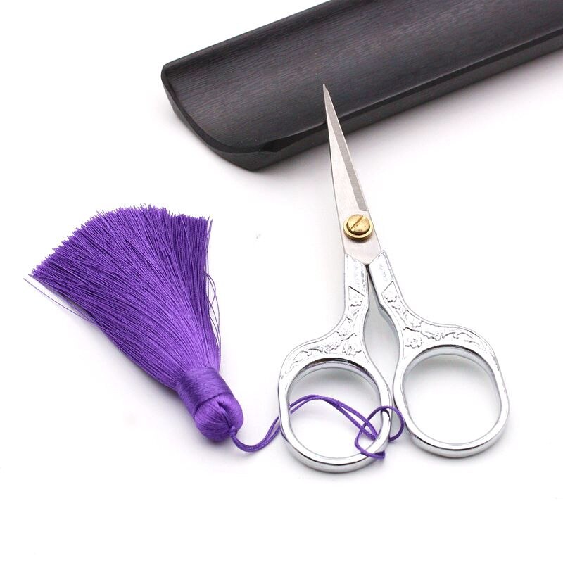 Rvs schaar borduren stof DIY tailoring ambachtelijke kruissteek Europese retro klassieke art naaimachine schaar: T