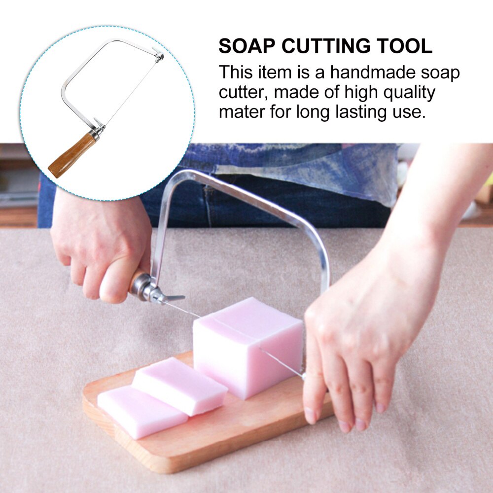 1Pc Portable Soap Cutter Soap DIY Cutting Tool Stainless Steel Cutter